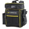 Tubertini Zaino Runner 2 Zaino estremamente versatile e dal look accattivante, ideale per la pesca itinerante a spinning o per il trasporto delle cassette e degli accessori indispensabili per pescare. Molto pratico e capiente grazie alla tasca superiore e alle tre laterali, di cui due dotate di cerniera, e a quella frontale, personalizzata con il logo Tubertini, dotata anche di ulteriore taschino in rete gommata. Il vano principale, accessibile dal davanti, è ideale per contenere anche capi di abbigliamento. codice misura 86290xx 41x43x28 cm