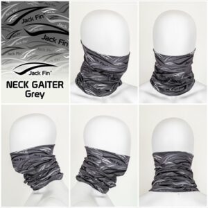 Jack Fin Neck Gaiter Grey