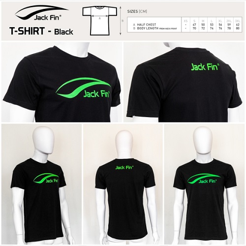 Jack Fin T-Shirt Black