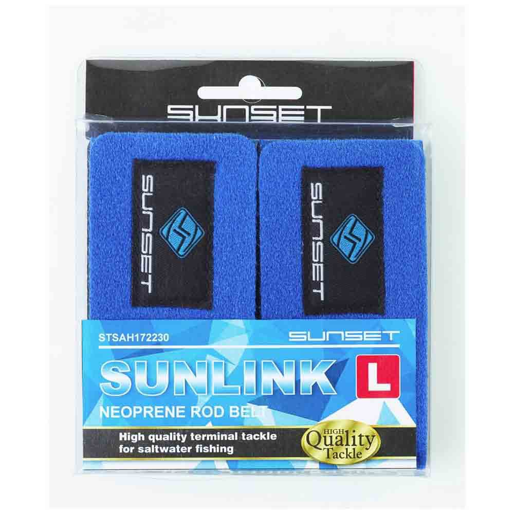 SUNSET SUNLINK FASCE NEOPRENE ROD BAND MIS. L CONF.2PZ il maestrale pesca