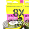 Sufix-8X-3 filo multifibra multicolor rapala