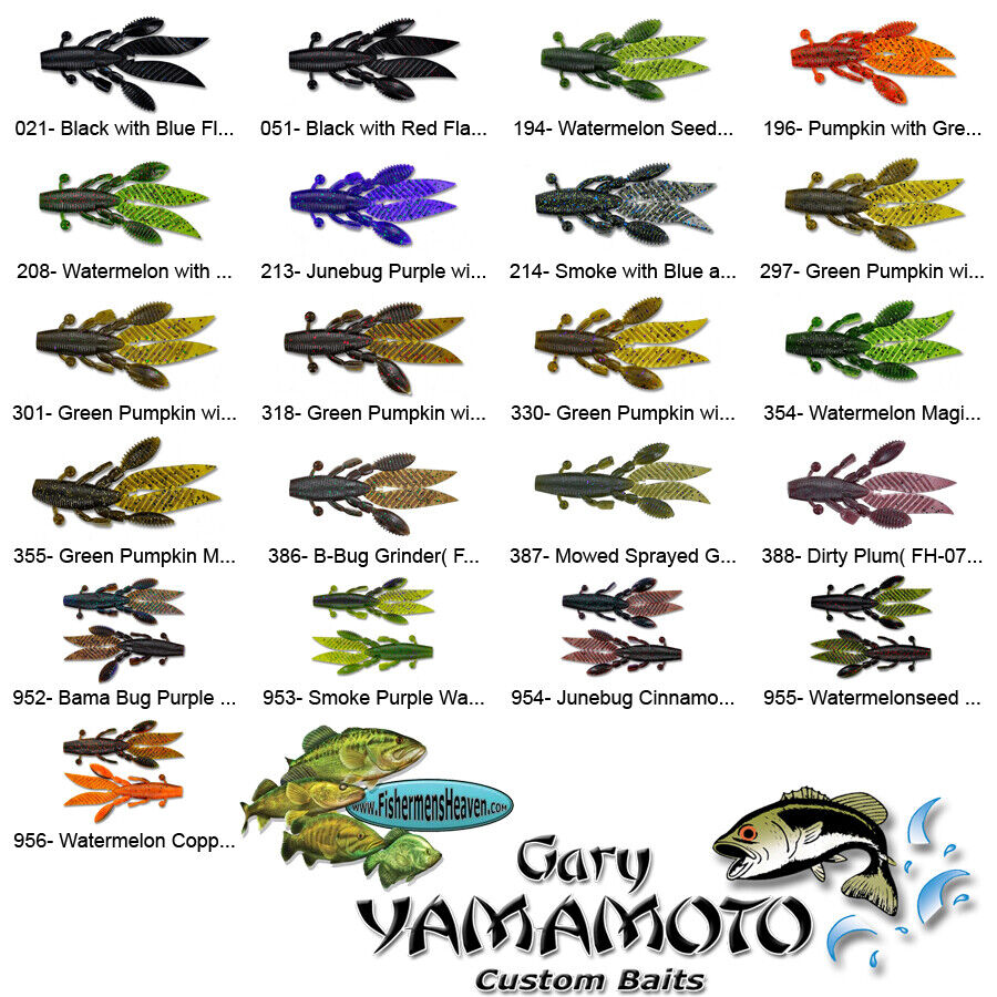 gary yamamoto flapping hog il maestrale pesca