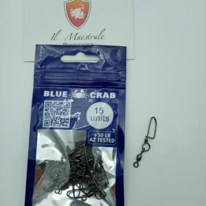 BLU CRAB SNAP SWIVEL