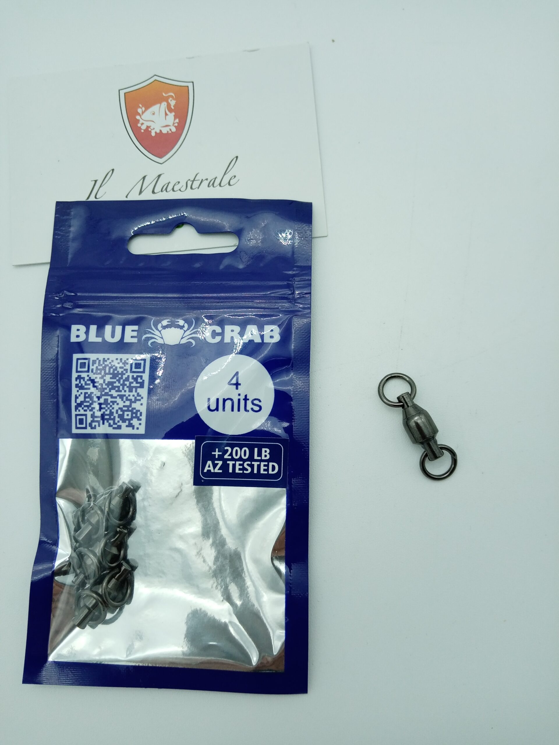 BLUE CRAB BALL BEARING SWIVEL